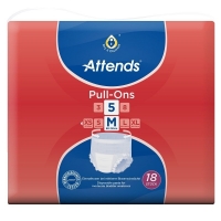 پوشک بزرگسال اتندز شورتی سایز متوسط m5 بسته 18 عددی