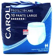 پوشک بزرگسال شورتی کرولی caroli سایز لارج 