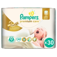 پوشک پمپرز لهستانی سایز صفر نیوبورن 0 تا 2 کیلو