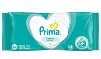 دستمال مرطوب پریما ضد حساسیت 52 تایی 
