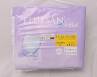 پوشک بزرگسال شورتی فلوفسان سایز خیلی بزرگ FLUFSUN XL بسته 14 عددی